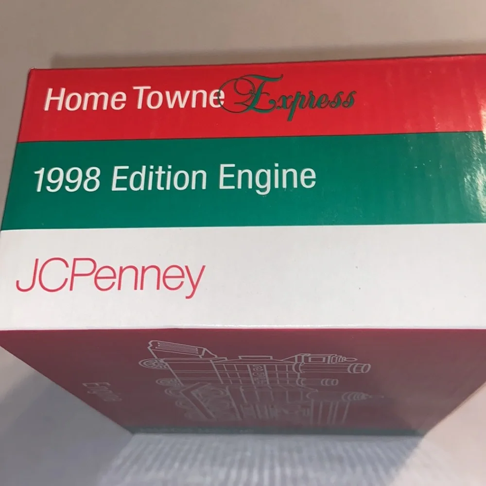 New in box, Vintage Home Towne Express 1998 Edition Engine by JC Penny